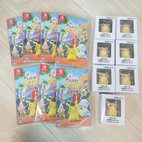 【新品7セット‼️】帰ってきた名探偵ピカチュウ＆早期購入特典フィギュア