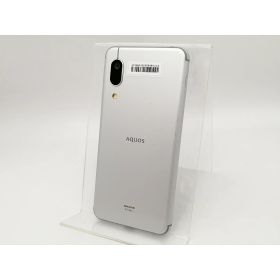 【中古】SHARP 楽天モバイル 【SIMフリー】 AQUOS sense3 lite シルバーホワイト SH-RM12【大須2】保証期間1ヶ月【ランクC】