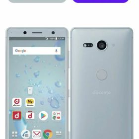 【中古】【可】Xperia XZ2 Compact SO-05K シルバー ブラック SIMロック解除済 docomo 【安心30日保証】 本体 白ロム CCコネクト