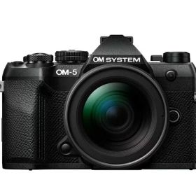 OMデジタルソリューションズ デジタル一眼カメラ OM SYSTEM OM-5 Mark II 12-45mm F4.0 PRO レンズキット [ブラック]