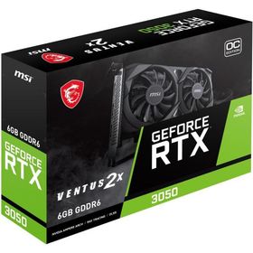 MSI GeForce RTX 3050 VENTUS 2X E 6G OC グラフィックスカード VD8926