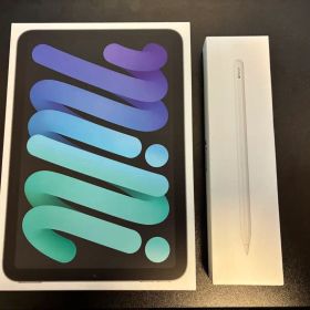 iPadmini(第6世代) スペースグレー + ApplePencil第二世代