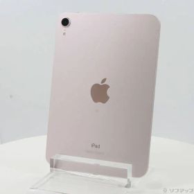 〔中古品〕 iPad mini 第6世代 64GB ピンク MLWL3ZP／A Wi-Fi【196】