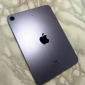 Apple iPad mini第6世代 パープル 64GBうんち印字付き