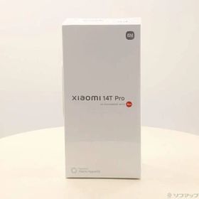 ソフマップ 〔未使用品〕 未使用品 Xiaomi 14T Pro 256GB チタングレー MZB0HIMJP SIMフリー【198】