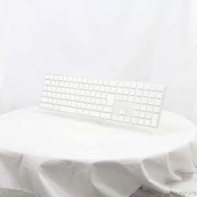【中古】Apple(アップル) Magic Keyboard (テンキー付き) MQ052J／A シルバー 【377-ud】