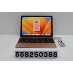 ノートパソコン Apple MacBook Retina 12in 2017 A1534 ローズゴールド Core m3 7Y32 1.2GHz/8GB/256GB(SSD)/12W/WQXGA(2304x1440)