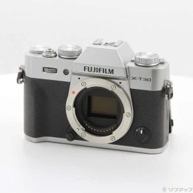 【中古】富士フイルム(FUJIFILM) FUJIFILM X-T30 II ボディ シルバー 【297-ud】