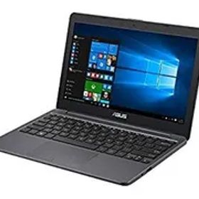 【中古】「非常に良い」ASUS VivoBook E203NA ノートPC(スターグレー/11.6”(1366x768)/N3350/2.4GHz/2MB/4G/64G EMMC/802.11ac/BT4.1/Win10 Home 64B)