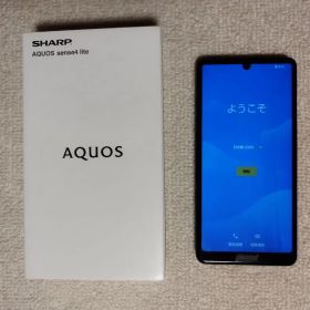 SHARP AQUOS sense4 lite ブラック 本体