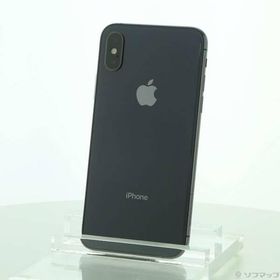 〔中古〕Apple(アップル) iPhoneXS 512GB スペースグレイ NTE32J／A SoftBank〔377-ud〕