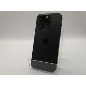 【中古】Apple 国内版 【SIMフリー】 iPhone 15 Pro 128GB ブラックチタニウム MTU73J/A【大須アメ横】保証期間１ヶ月【ランクC】