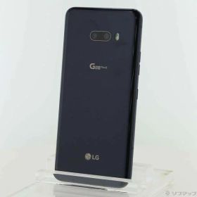 【中古】LG(エルジー) LG G8X ThinQ 64GB オーロラブラック 901LG SoftBank 【262-ud】