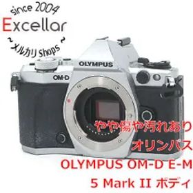 [bn:5] OLYMPUS 一眼レフ OM-D E-M5 Mark II ボディ シルバー モードダイヤルなし