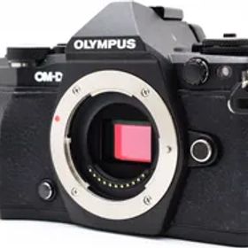オリンパス ミラーレス OLYMPUS OM-D E-M5 Mark II ボディ ブラック 中古 美品 フラッシュ＆新品SDカード付き 付属品充実 Wi-Fi搭載