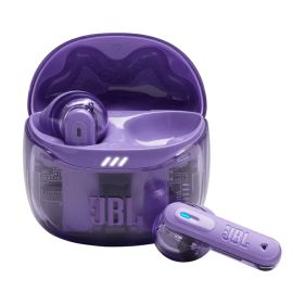 JBL ノイズキャンセリング機能搭載完全ワイヤレスBluetoothイヤホン（パープル） JBLTFLEX2GMAE JBL Tune Flex 2 Ghost Edition