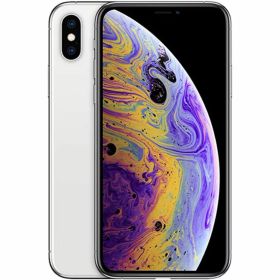 【中古】【安心保証】 iPhoneXS[256GB] SIMロック解除 au シルバー