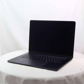 〔中古〕Apple(アップル) MacBook Air 15.3-inch Mid-2023 MQKW3J／A Apple M2 8コアCPU_10コアGPU 8GB SSD256GB ミッドナイト 〔15.3 Sequoia〕〔348-ud〕