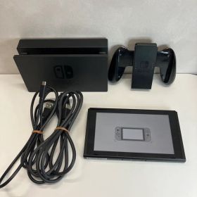 任天堂 Switch スイッチ ゲーム機 通電○ ブラック 【A293】