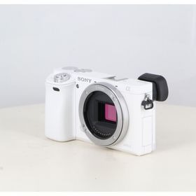 ソニー(SONY)の【中古】(ソニー) SONY α6000 (ILCE-6000) ボディ ホワイト(コンパクトデジタルカメラ)