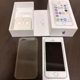 【美品】iPhone 5s 32GB シルバー （ワイモバイル端末）箱、ケース付