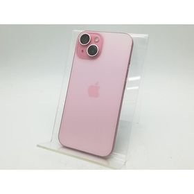【中古】Apple 国内版 【SIMフリー】 iPhone 15 128GB ピンク MTMJ3J/A【津田沼】保証期間１ヶ月【ランクB】