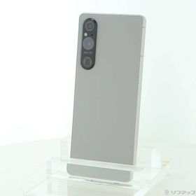 〔中古〕SONY(ソニー) Xperia 1 V 256GB プラチナシルバー SOG10 au SIMフリー〔262-ud〕