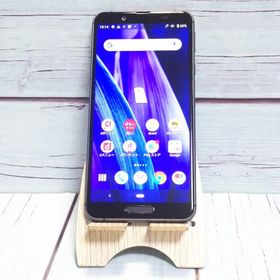 docomo AQUOS sense3 SH-02M ブラック 本体 白ロム SIMロック解除済み SIMフリー C982660