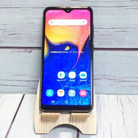 au Galaxy A20 SCV46 Black 本体 白ロム SIMロック解除済み SIMフリー 710247