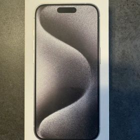 iPhone15Pro ホワイトチタニウム6.1インチ 128GB おまけ多数！