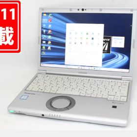 中古良品 フルHD対応WUXGA 12.1インチ Panasonic Let's note CF-SV7R Windows11 高性能 第8世代Core i5-8350U 8GB 爆速256GB-SSD カメラ 無線 Office付き Win11【中古ノートパソコン 中古パソコン 中古PC】送料無料 あす楽対応 即日発送（Windows10も対応可能 Win10）