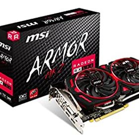【中古】「非常に良い」MSI Radeon RX 580 ARMOR MK II 8G OC グラフィックスボード VD6544