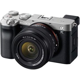 ソニー(SONY) α7C ズームレンズキット シルバー ILCE-7CL フルサイズ ミラーレス一眼カメラ