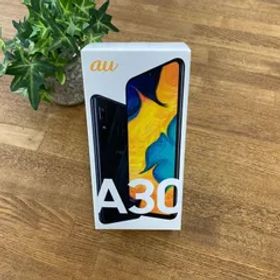 新品・未使用 Sam Sung A30 ブラック SCV43 SIMフリー送料無料