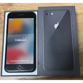 アイフォーン(iPhone)のアップル iPhone8 256GB スペースグレイ SIMフリー(スマートフォン本体)