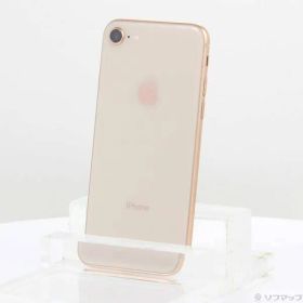 〔中古品〕 iPhone8 64GB ゴールド MQ7A2J／A SIMフリー【262】