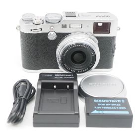 ■9968ショット■ FUJIFILM X100F シルバー 2900005 ■極上品■