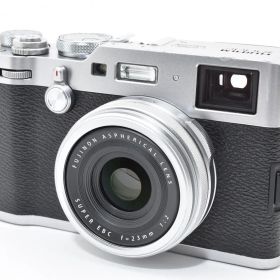 ★美品★フジフイルム FUJIFILM X100F シルバー 《ショット数：4010回》★ LL988#6305