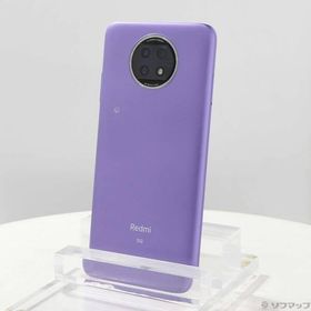 〔中古〕Xiaomi(シャオミ) Redmi Note 9T 64GB デイブレイクパープル A001XM SoftBank〔348-ud〕