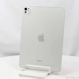 〔中古品〕 iPad Pro 11インチ 第5世代 Nano-textureガラス 1TB シルバー MWRQ3J／A SIMフリー【349】