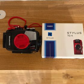 Olympus TG-4 防水カメラ PT-056ハウジング