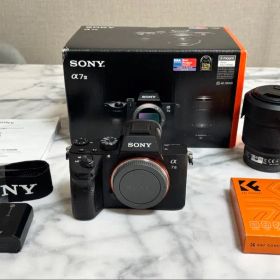 SONY α7 IIIミラーレスカメラ 本体とレンズセット