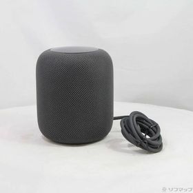 【中古】Apple(アップル) HomePod 第1世代 MQHW2J／A スペースグレイ 【269-ud】