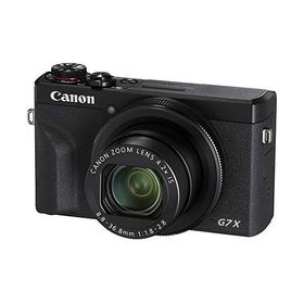Canon コンパクトデジタルカメラ PowerShot G7 X Mark III ブラック 1.0型センサー/F1.8レンズ/光学4.2倍ズーム PSG7XMARKIIIBK
