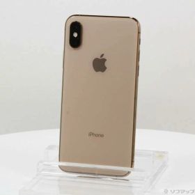 【中古】Apple(アップル) iPhoneXS 512GB ゴールド MTE52J／A SoftBank 【247-ud】