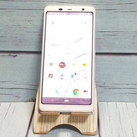 docomo arrows Be3 F-02L ホワイト 本体 白ロム SIMロック解除済み SIMフリー B602504