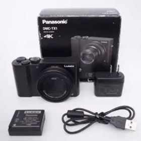 【極上品】パナソニック Panasonic コンパクトデジタルカメラ ルミックス TX1 ブラック DMC-TX1-K [S12060A]