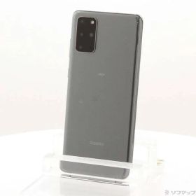 〔中古品〕 Galaxy S20+ 5G 128GB コスミックグレー SCG02 auロック解除SIMフリー【352】