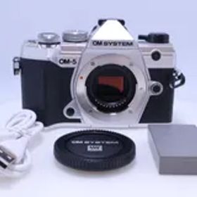 【極美品】OM SYSTEM OM-5 ボディー シルバー