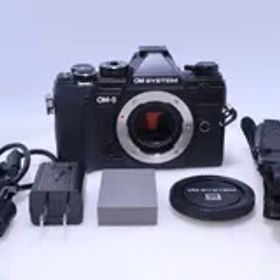 【4,905回 ほぼ新品】OM SYSTEM OM-5 ボディー ブラック